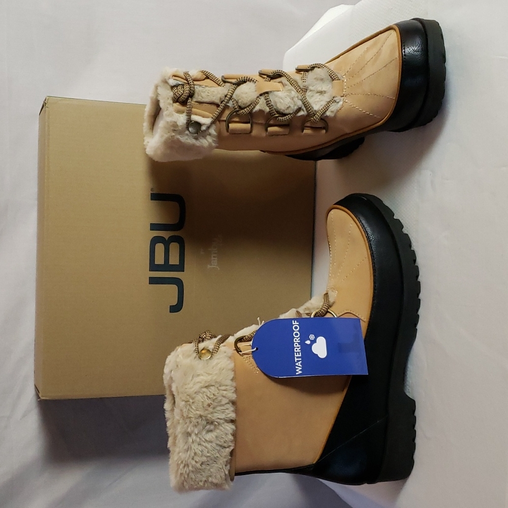NEW Jambu Northgate Faux Fur Boot